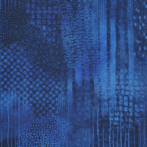 denim abstract texture - dark denim blue II - blue rustic hand drawn texture