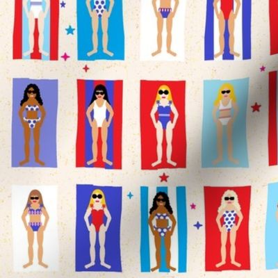 Swim Girls Americana