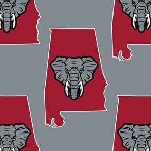 Crimson and Gray of Alabama large