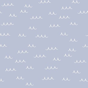 Simple Ocean Waves (greyish blue)