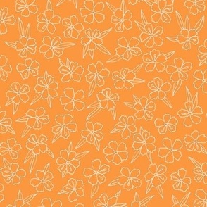 Ditsy Floral_Orange