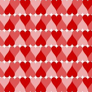 01701375 : hearts in a row : R