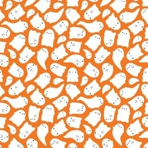 mini ghosts / orange