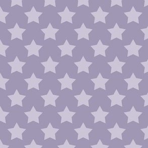  gray lilac plain pattern with stars fashionable