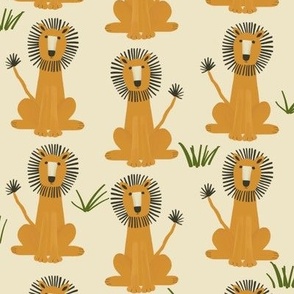 Cheerful Safari Lions