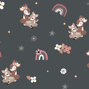 fawn fabric, deer fabric, woodland, baby deer, woodland, cute deer, 