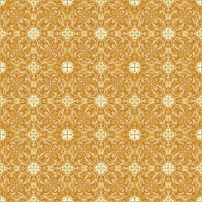 Luxe Baroque Tile Romance (yellow gold) (med)