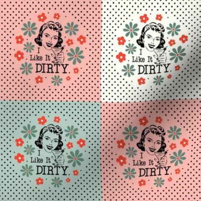 Sassy Ladies 4x4 Patchwork Cheater Quilt Squares Peel and Stick Wallpaper Swatch Stickers Patches Small Crafts I Like It Dirty