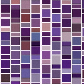 Squares Large Textured Purple
