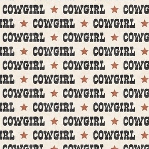 Cowgirl -  Western - charcoal/cream - LAD24