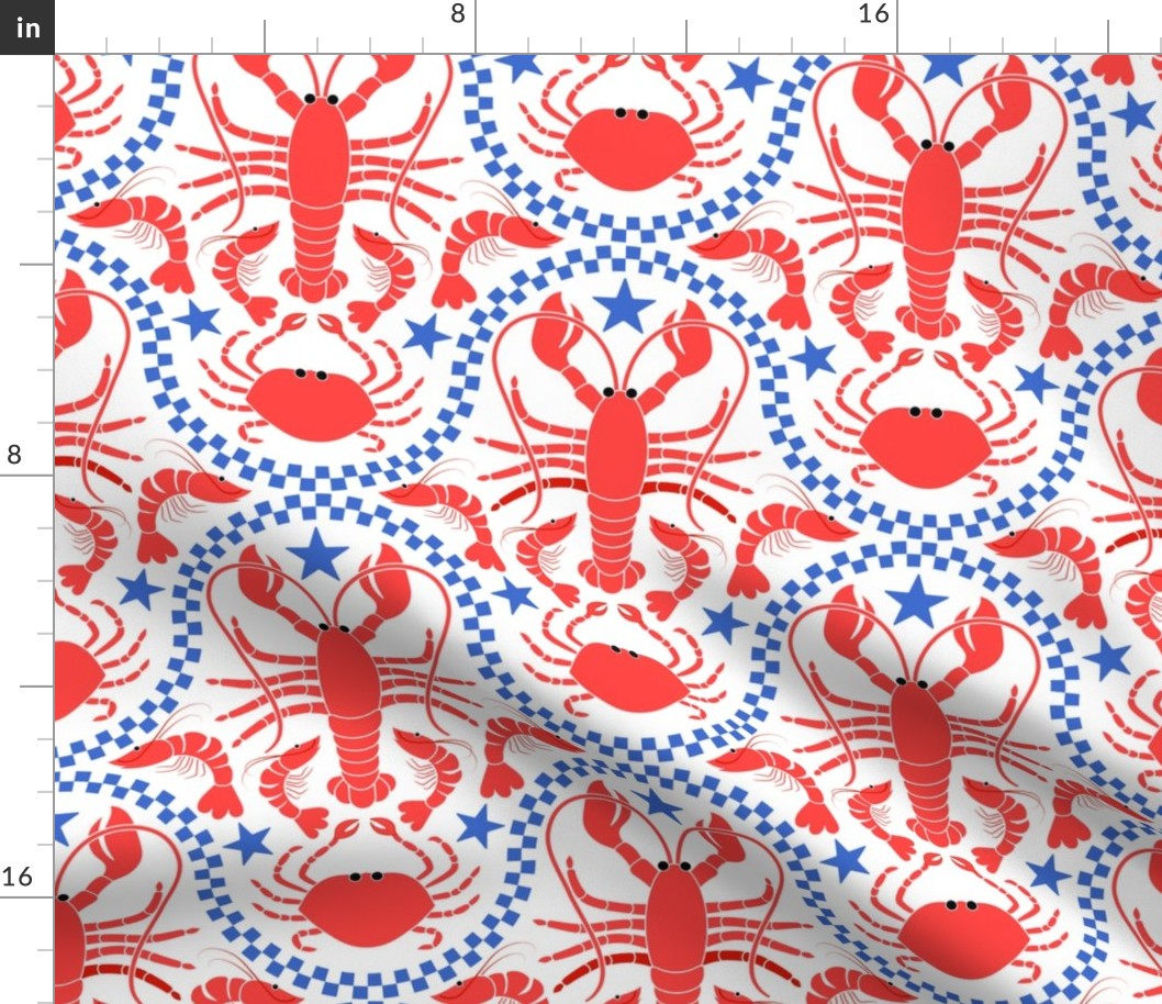 Lobster, Crab, Shrimp Boil: An American  Celebration Tradition