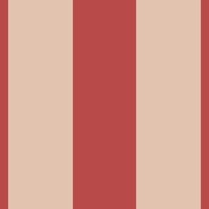 Big Red Tan Stripes