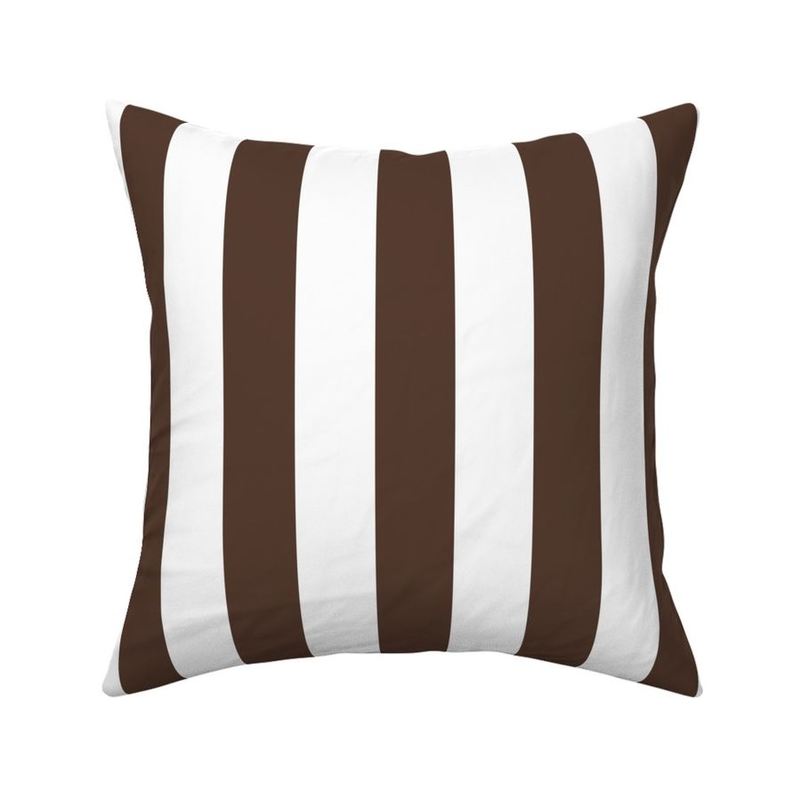 Big Coffee Bean Brown Stripes