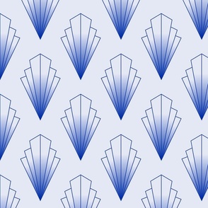 Light Yves Klein Blue Art Deco Diamond | Small