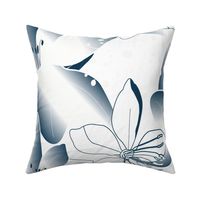 Blue Dandelion Lily Floral