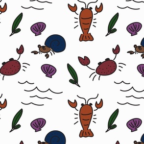 Crustacean Core: Crustacean Doodles
