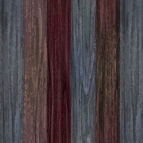 Wood Stripes Brown Gray
