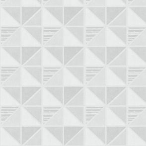 Geometric Tiles - Light Grey