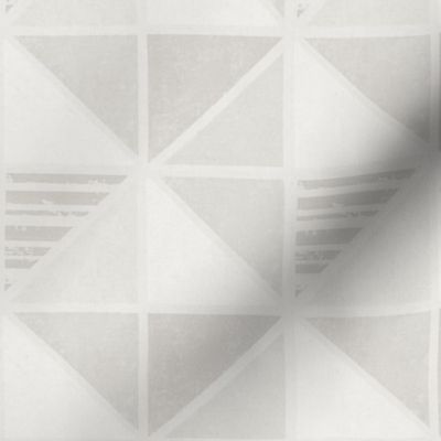Geometric Tiles - Warm Grey