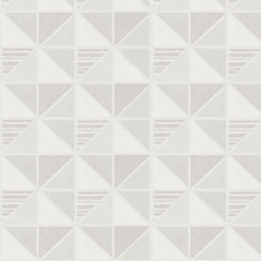 Geometric Tiles - Warm Grey