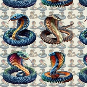 Snakes Kirigami Style , paper snake