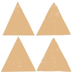 rustic texture blockprint minimalistic triangles gold yellow and white