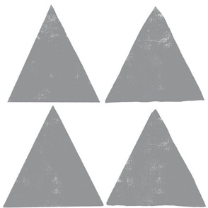 rustic texture blockprint minimalistic triangles grey gray white