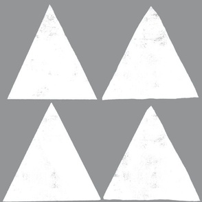 rustic texture blockprint minimalistic triangles grey gray white