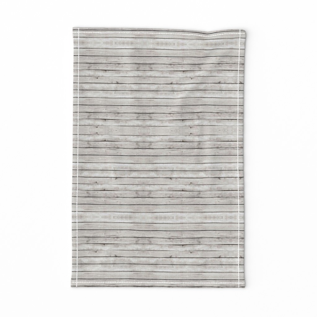 Wood Grain White Washed Fabric