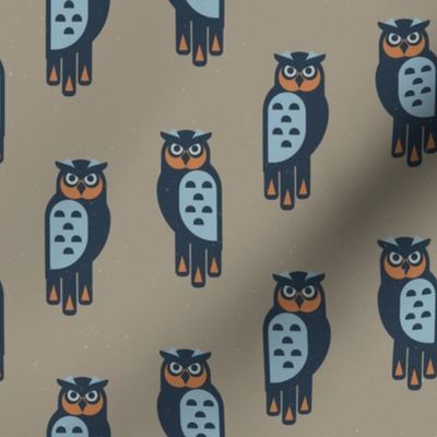 Owls blue