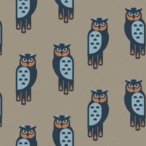 Owls blue