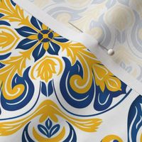 Mixed Ceramic Tiles 1 - Yellow and Blue