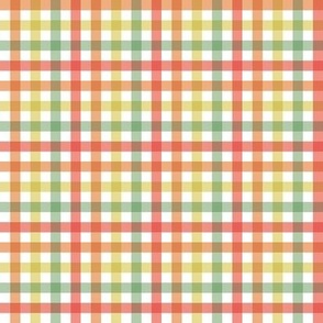 Summer Gingham - Multicolor, Small Scale