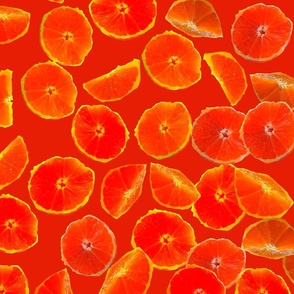 Beautiful Bright Oranges / Oranges Photography / Fruit Photography Orange Background