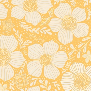 Daffodil party in yellow