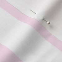 Baby Pink White Stripes