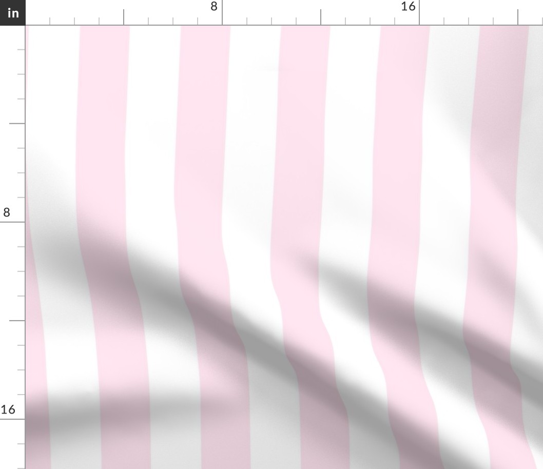 Baby Pink White Stripes