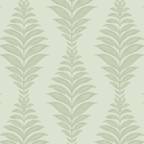 Frond Ogee - 12" large - sage green 