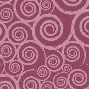 Frosting Swirl Dark Dusty Rose Dark Large/SSJM24-B50