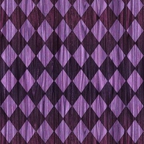 Purple Ombre Diamond Wood