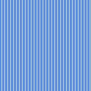 Extra Small - Thick Thin Stripe - Bold blue and white - blue stripe - Classic french stripes scandi stripes upholstery stripe pinstripe pin stripe beach stripe pool stripe