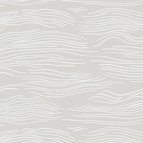 Whale abstract lines - Gray