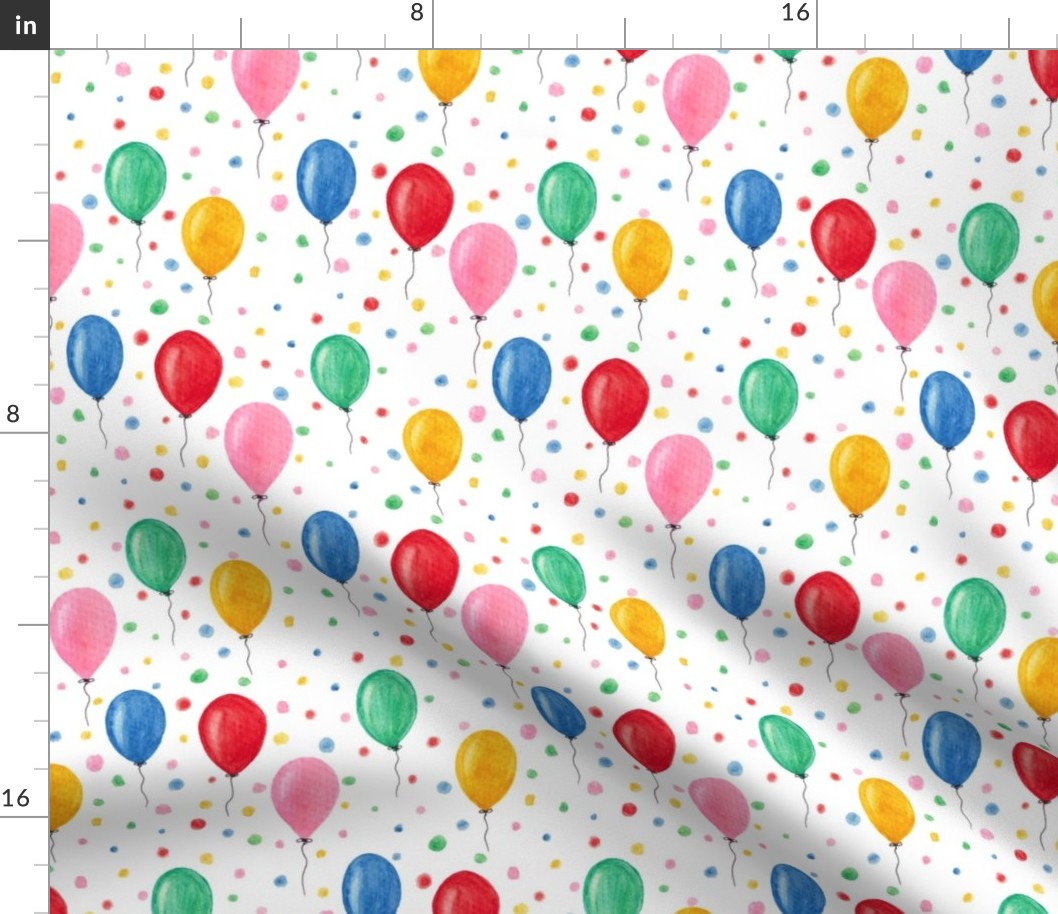 Balloons with dots