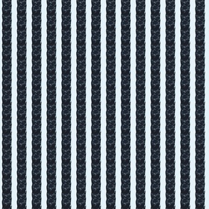 Stripes in Navy 