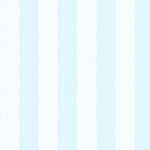 Sky Blue Painted Vertical Stripes