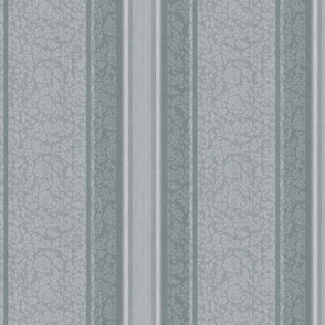 Decadent Stripe - Light Grey, Medium Scale