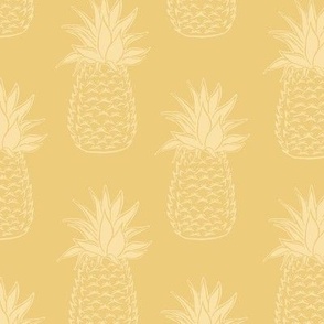Pineapples-Yellow-Large
