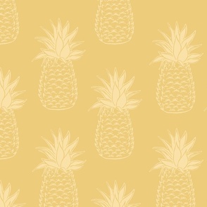 Pineapples-Yellow-Wallpaper