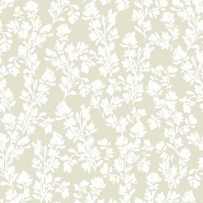 Large - Malina Sweet Pea's Silhouette - Beige