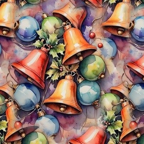 Holiday Pattern Bells, Handcrafted Holiday Treasures